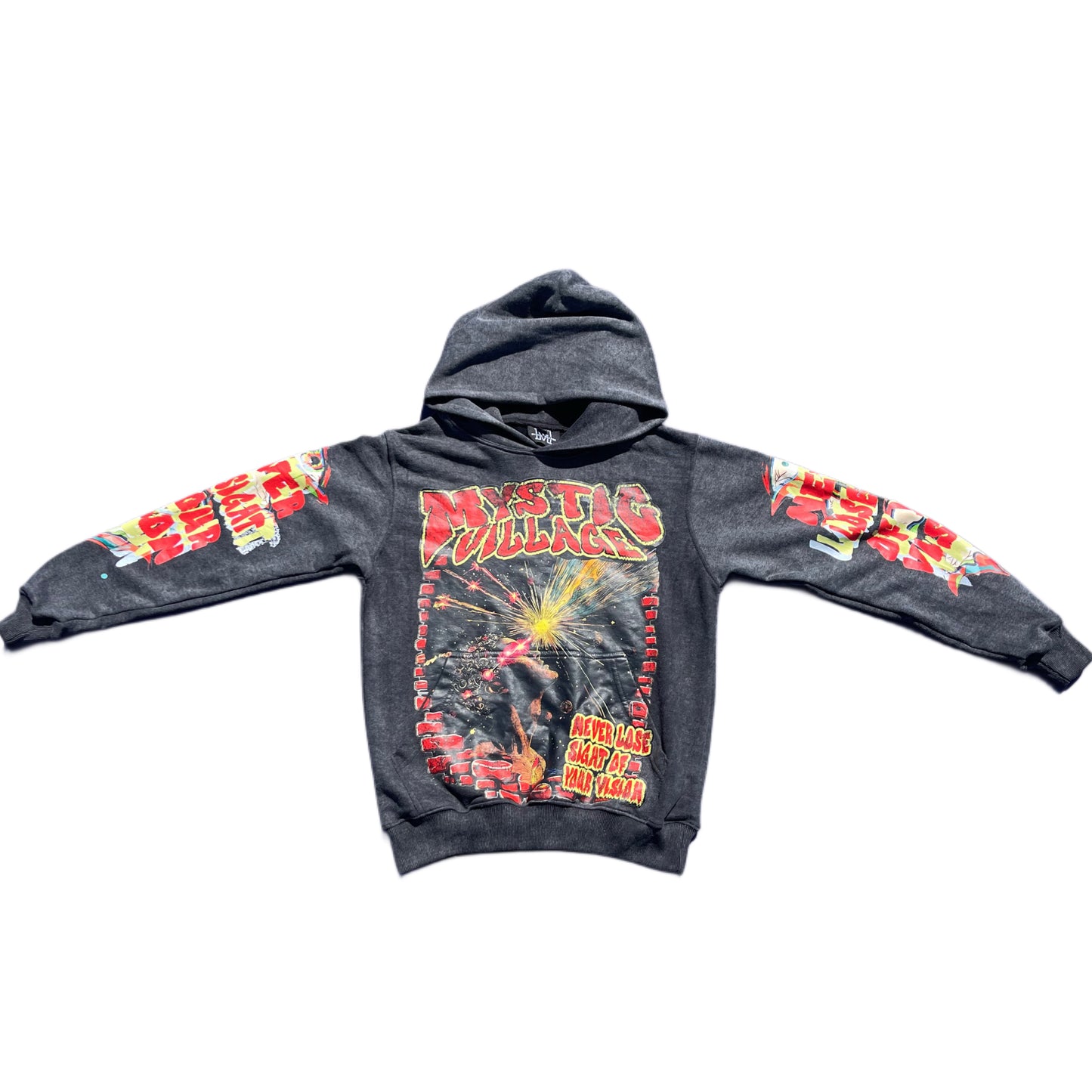 BLACK MV VISION HOODIE