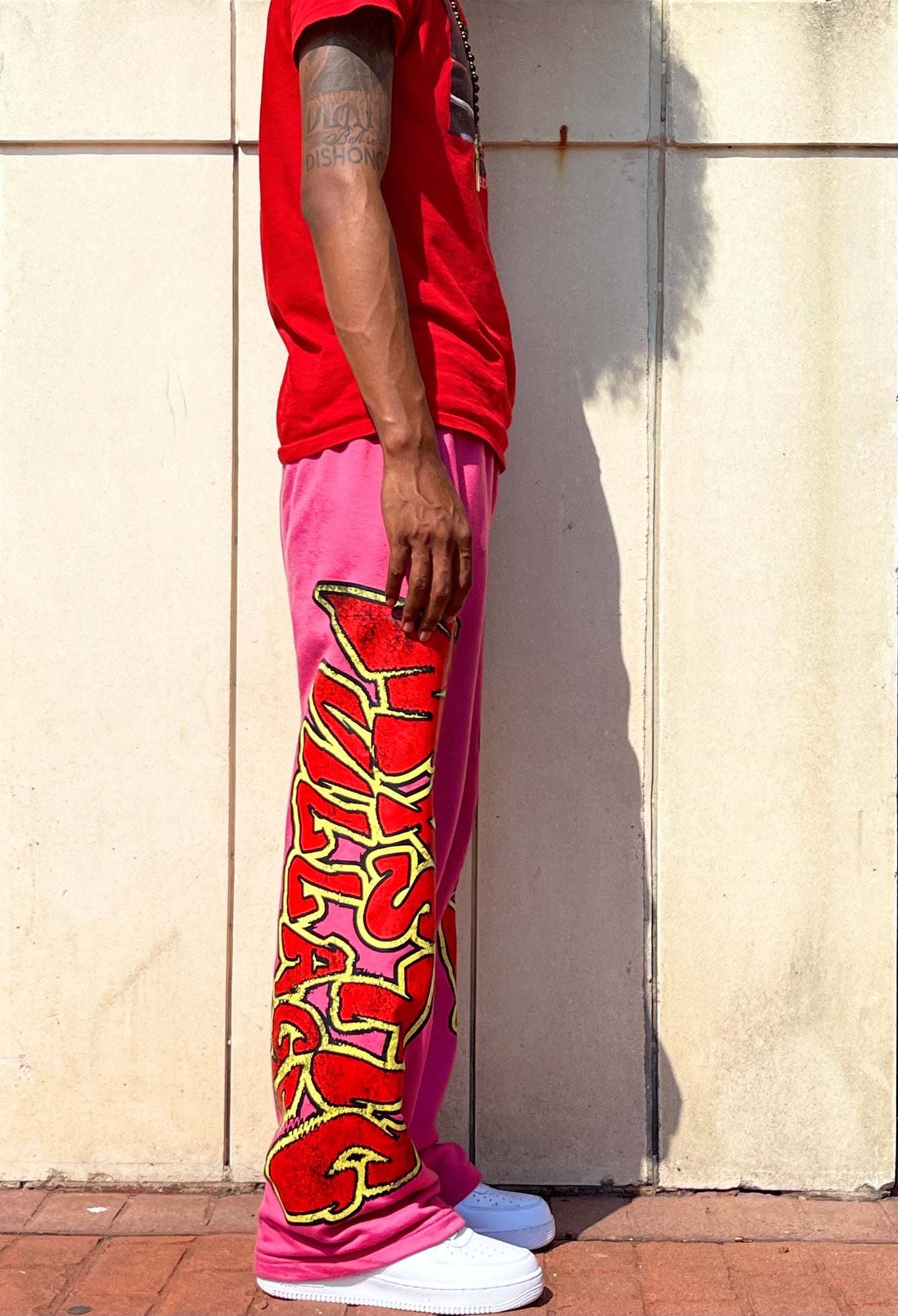 PINK MV BAGGY SWEATS