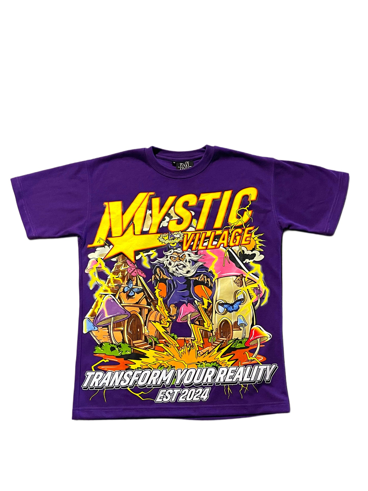 “MV WIZARD” T-SHIRT PURPLE