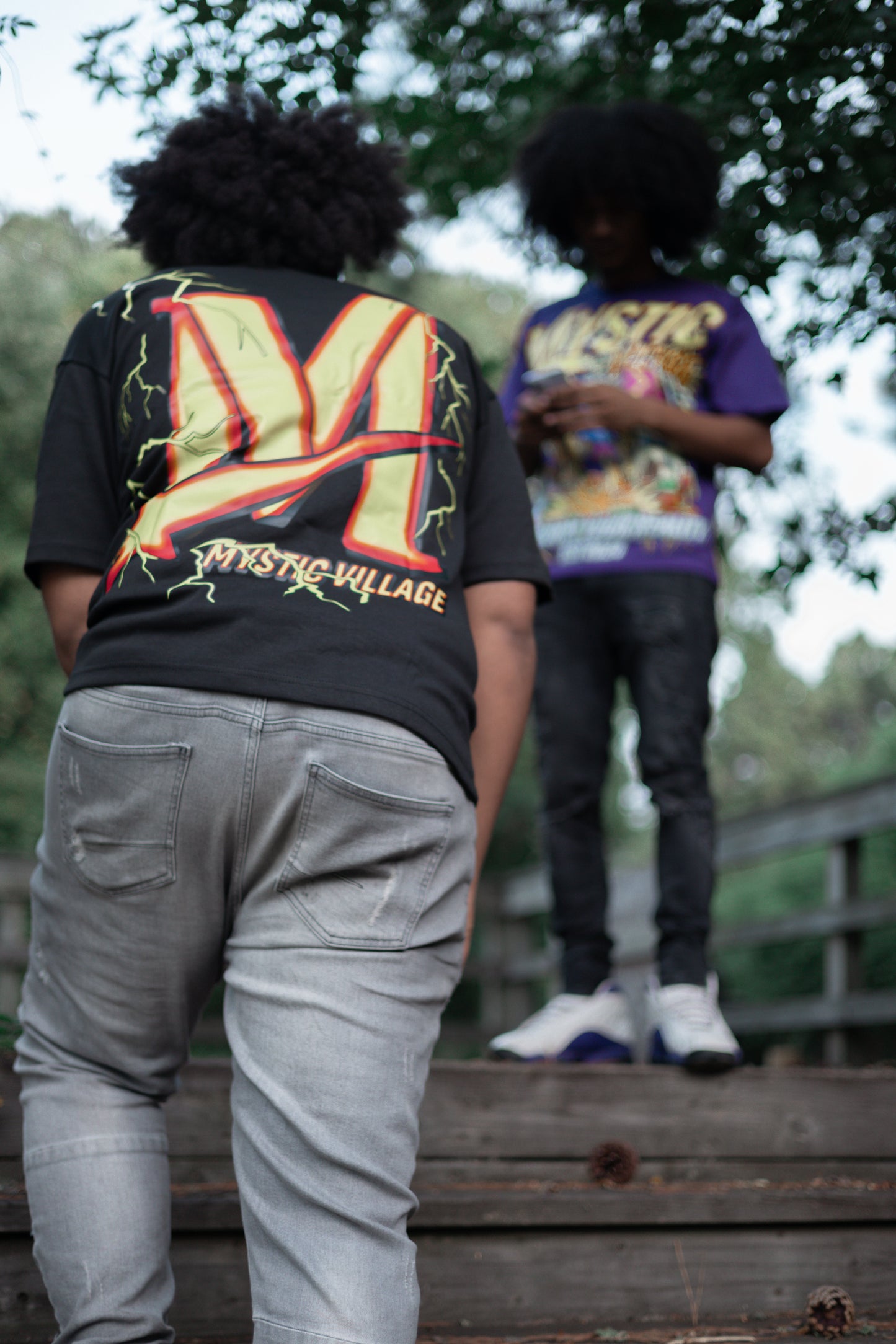 “MV WIZARD” T-SHIRT BLACK