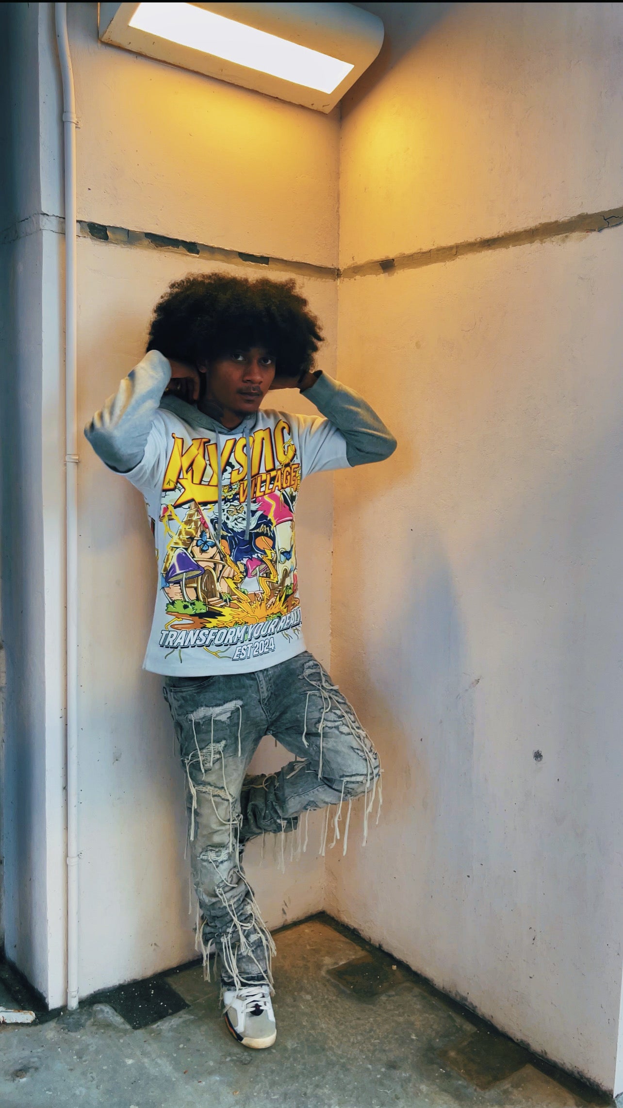 “MV WIZARD” T-SHIRT WHITE