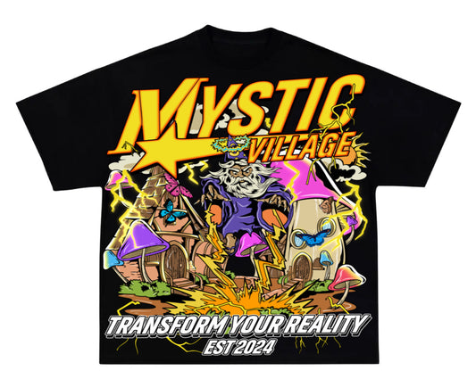 “MV WIZARD” T-SHIRT BLACK